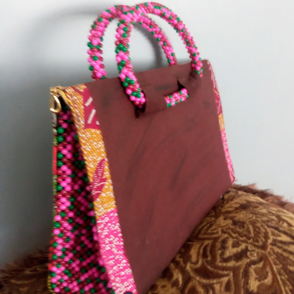 Handcrafted Ankara African Handbag